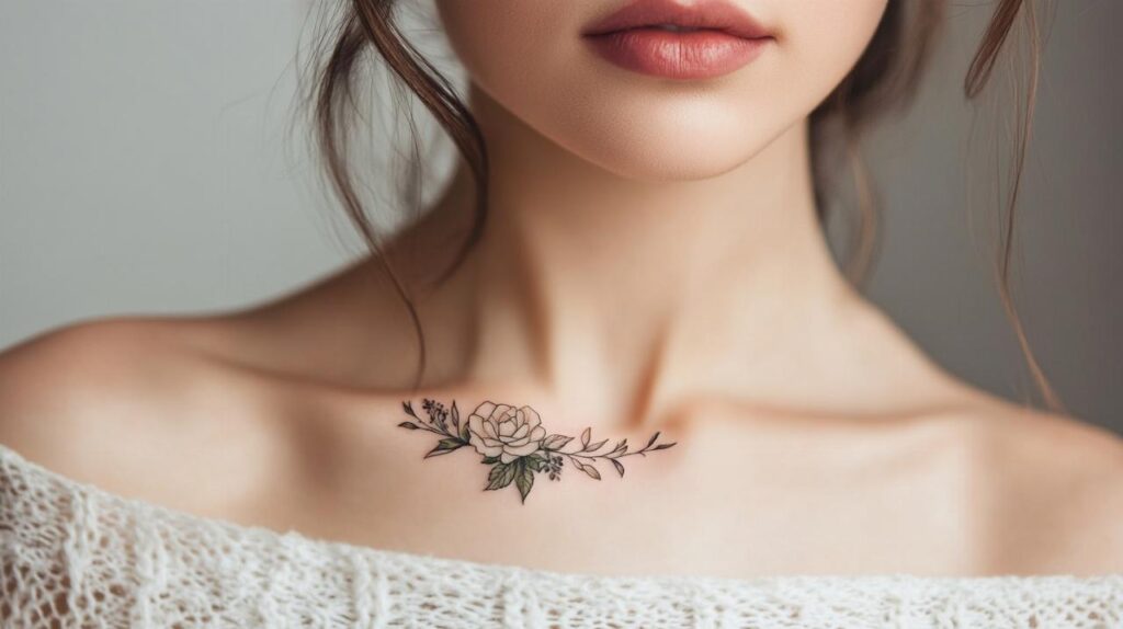 Quel tatouage à la clavicule pour femme ? Les motifs de constellations qui subliment votre décolleté